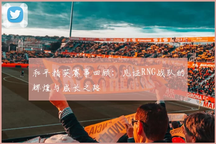 和平精英赛事回顾：见证RNG战队的辉煌与成长之路